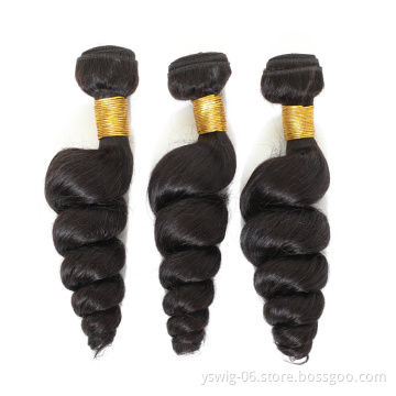 Factory Supplier Cheap Unprocessed Virgin Hair Weaving Bundles Raw Vietnamese Hair Loose Wave Extensions
